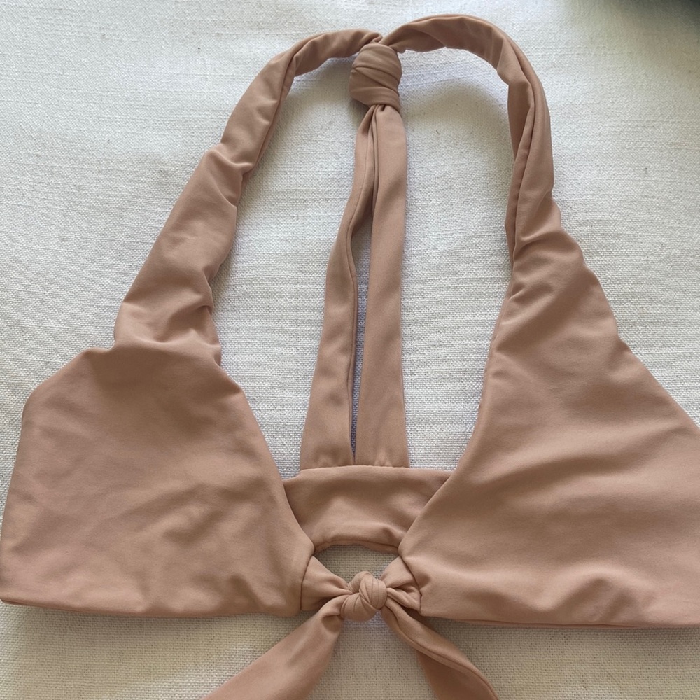 Blush Pink Mikoh Bikini Top